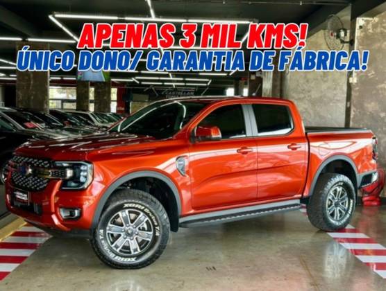 FORD RANGER 3.0 V6 TURBO DIESEL CD XLT 4X4 AUTOMÁTICO FORD RANGER 3.0 V6 TURBO DIESEL CD XLT 4X4 AUTOMÁTICO